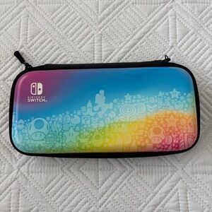 Nintendo Switch Mario Rainbow Carrying/Travel Case 10.5”x5.5”